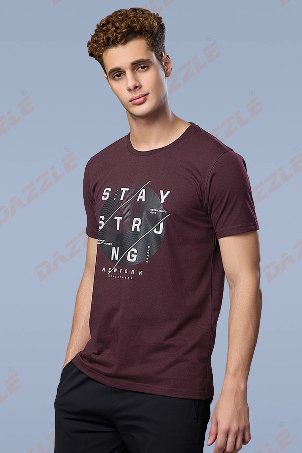 VIBE T-SHIRT - MAROON