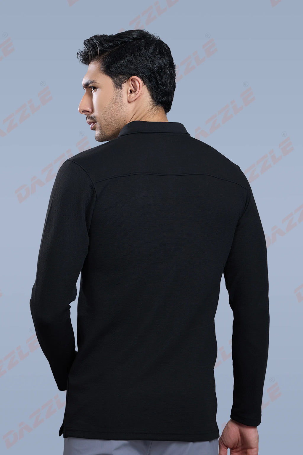 TANGY FULL SLEEVE TSHIRT - BLACK