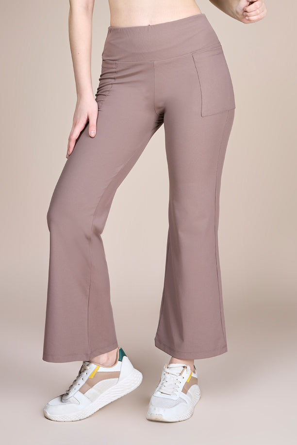 Women Stretch Flare Pants with QUADREX