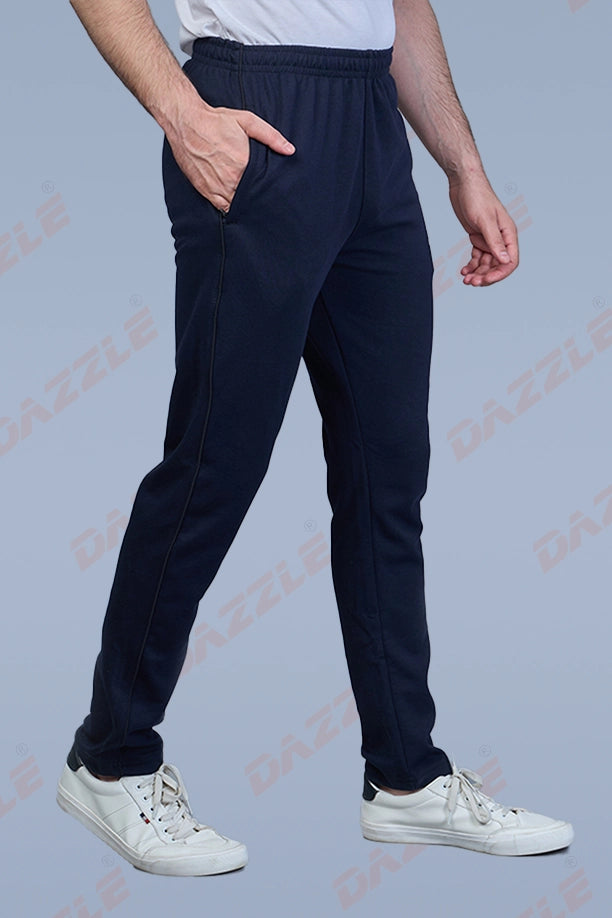 TRACK LOWER PC-SPCL PLAIN - DARK NAVY BLUE