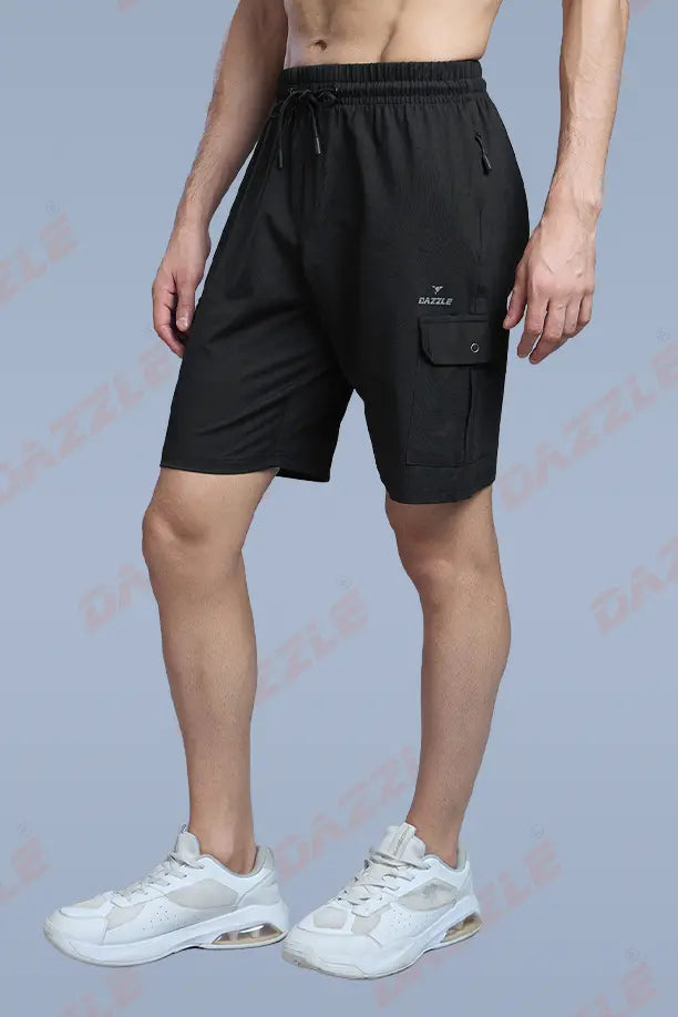 POWER CARGO SHORT - BLACK