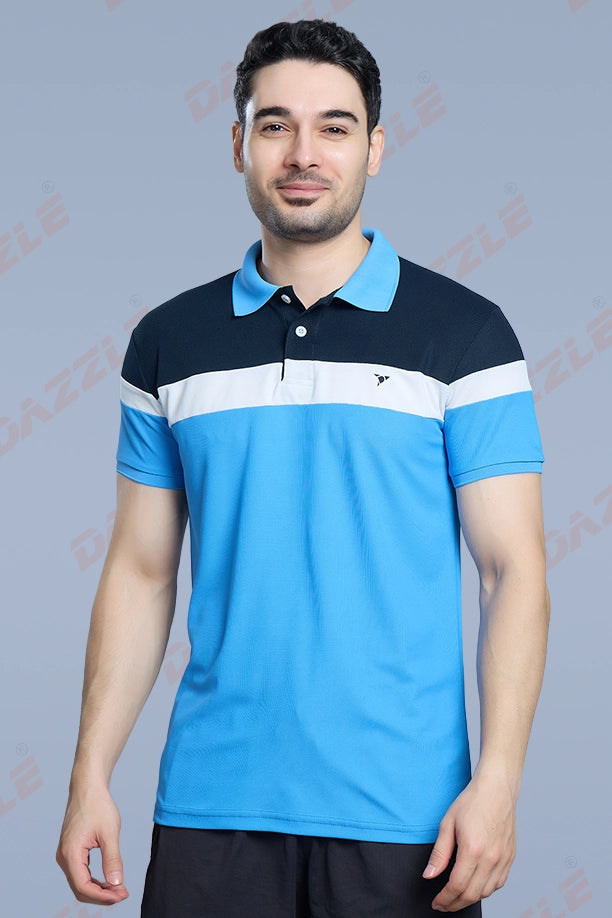 CRAZY MATTY TRENDY T-SHIRT - SKY BLUE