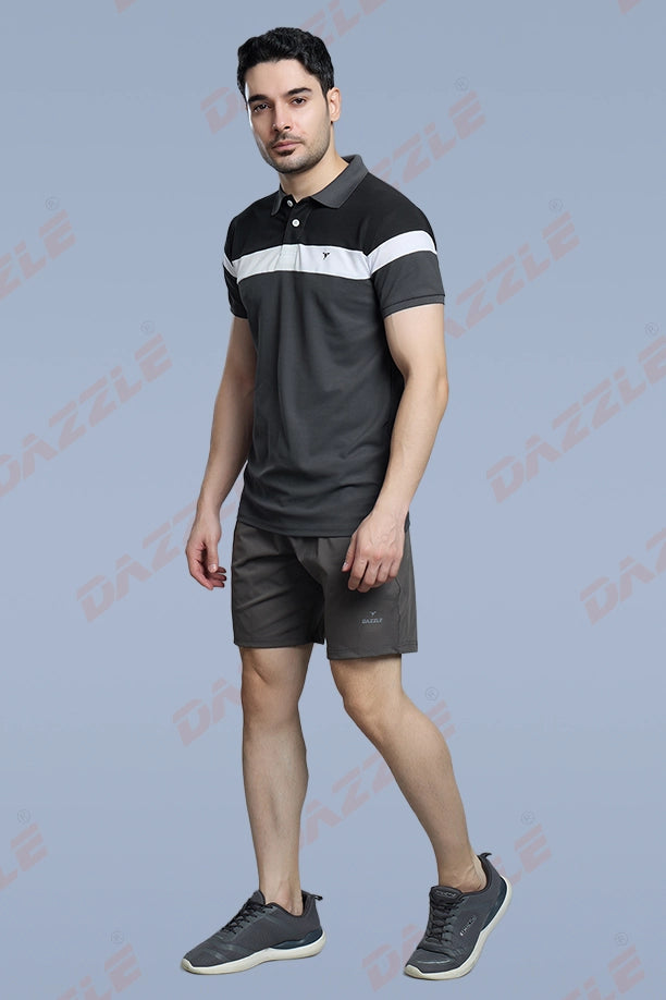 CRAZY MATTY TRENDY T-SHIRT - DARKGREY