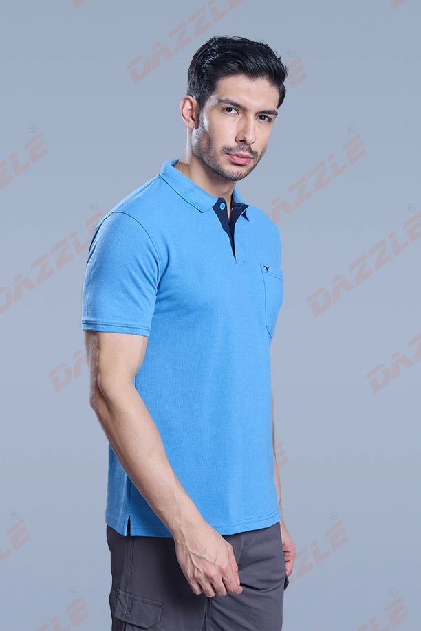 MATTY COMFORT T-SHIRT - SKY BLUE