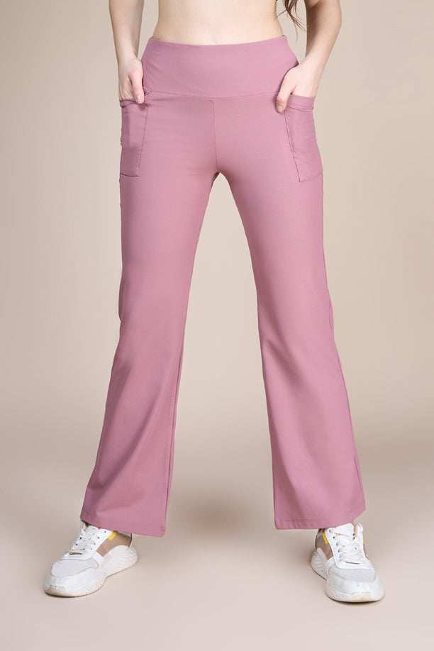 Women Stretch Flare Pants with QUADREX