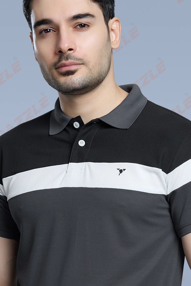 CRAZY MATTY TRENDY T-SHIRT - DARKGREY