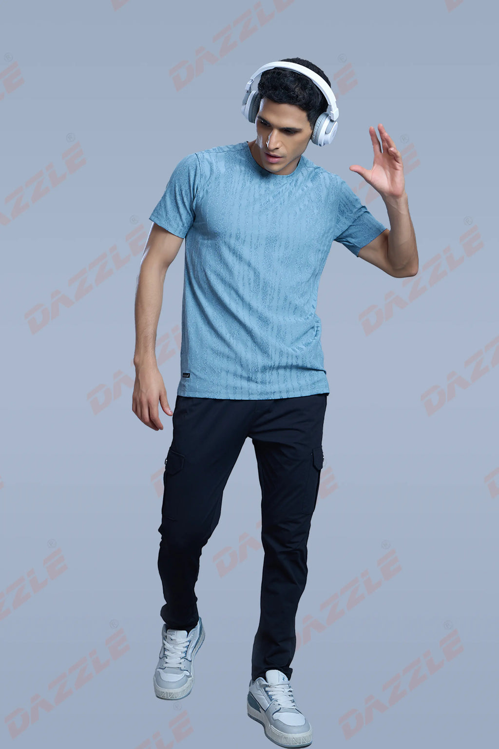 GRACE T SHIRT- SEA BLUE