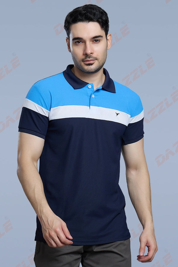 CRAZY MATTY TRENDY T-SHIRT - NAVY BLUE