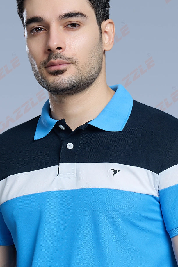 CRAZY MATTY TRENDY T-SHIRT - SKY BLUE
