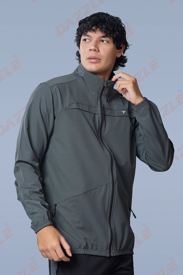 RACE JACKET - DARK GREY