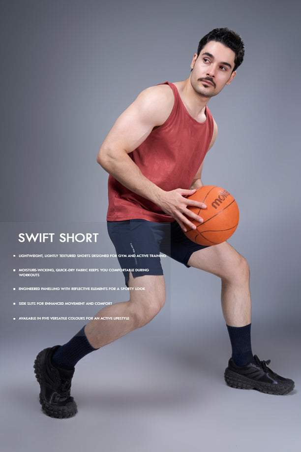 SWIFT SHORT | CHARCOAL BLUE