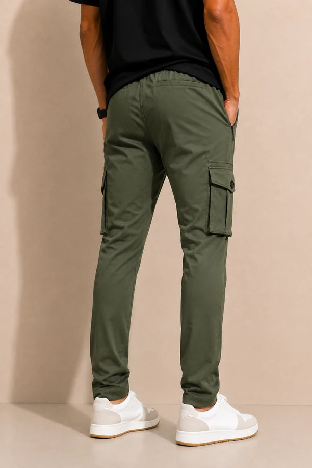Men Dri Fit Stretch Cargo Pants with NATTY