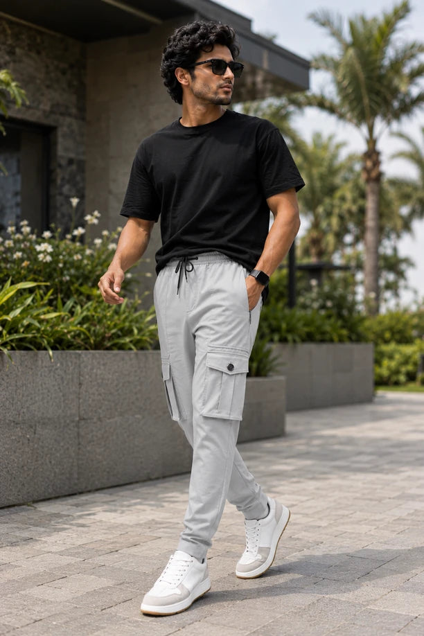 Men Dri Fit Stretch Cargo Pants with NATTY