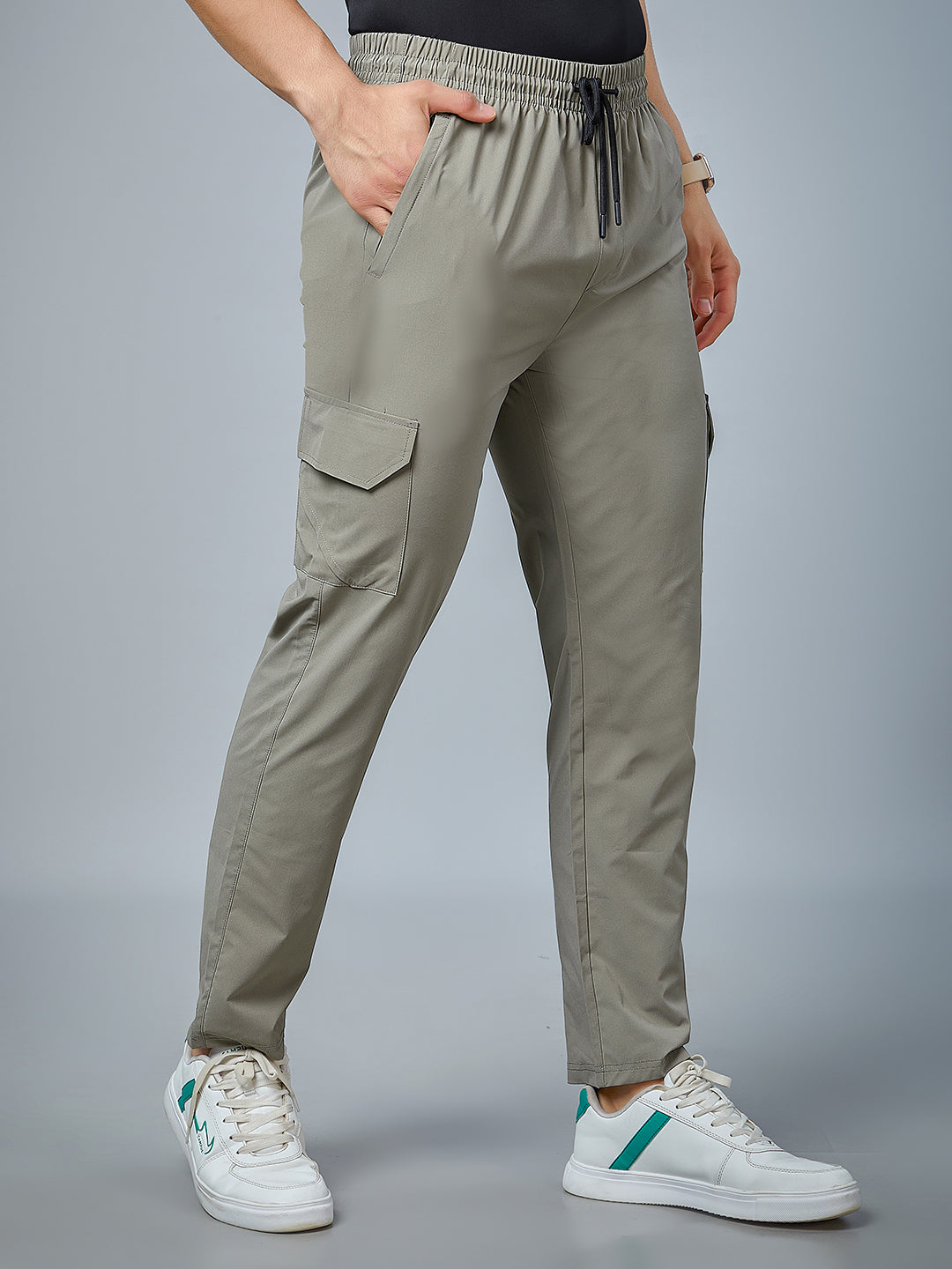 Men Regular Fit Cargo Pants with PILOT