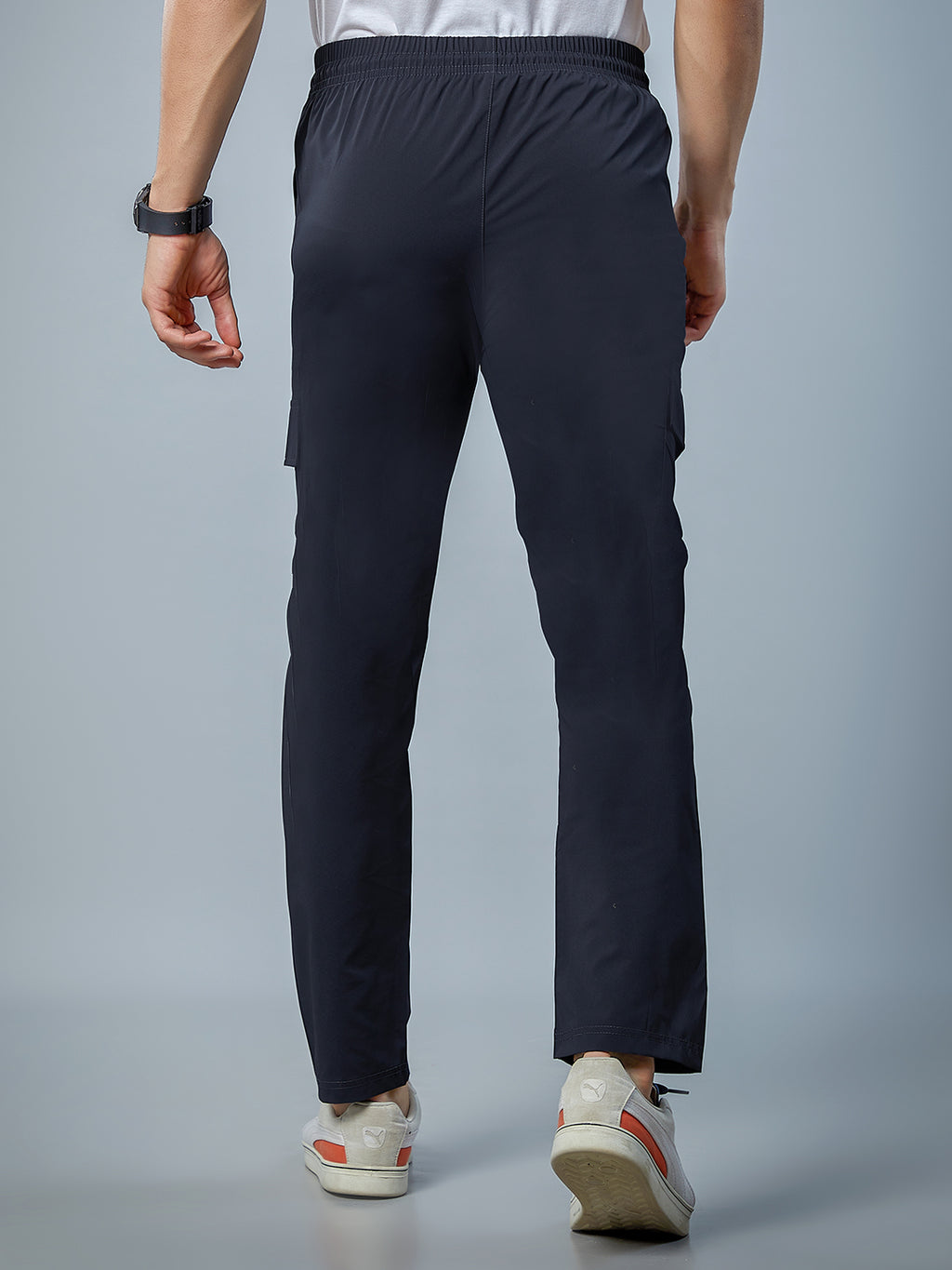 Men Regular Fit Cargo Pants with PILOT