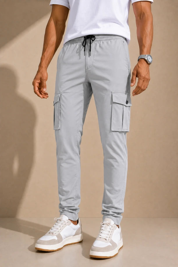 Men Dri Fit Stretch Cargo Pants with NATTY