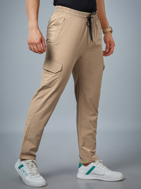 Men Regular Fit Cargo Pants with PILOT