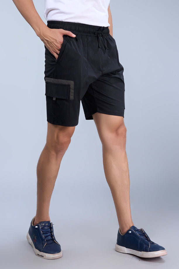 URBAN CARGO SHORTS | BLACK