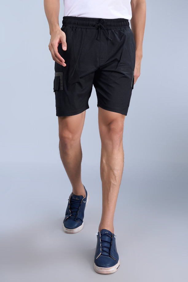 URBAN CARGO SHORTS | BLACK