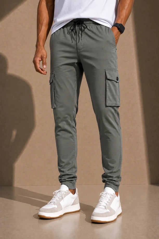 Men Dri Fit Stretch Cargo Pants with NATTY