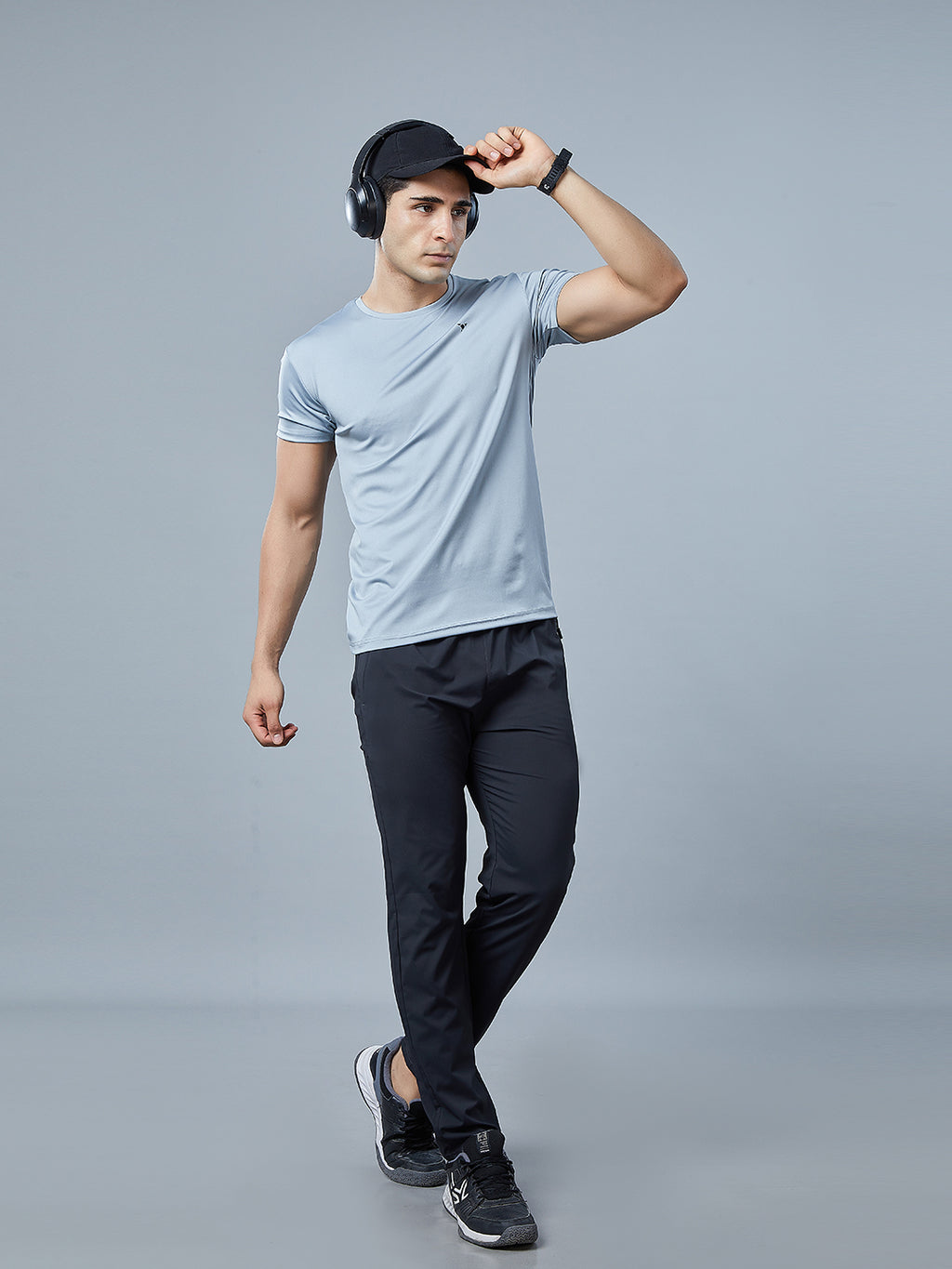 Men's Regular Fit Track Pants Pockets with RACE