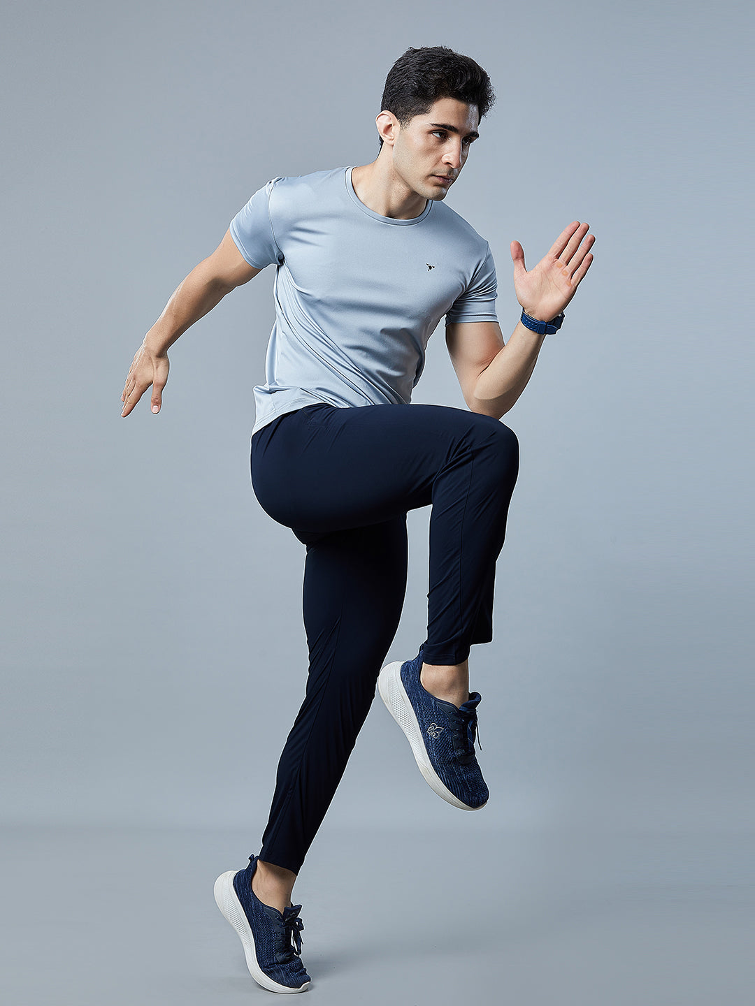 Men's Regular Fit Track Pants Pockets with RACE