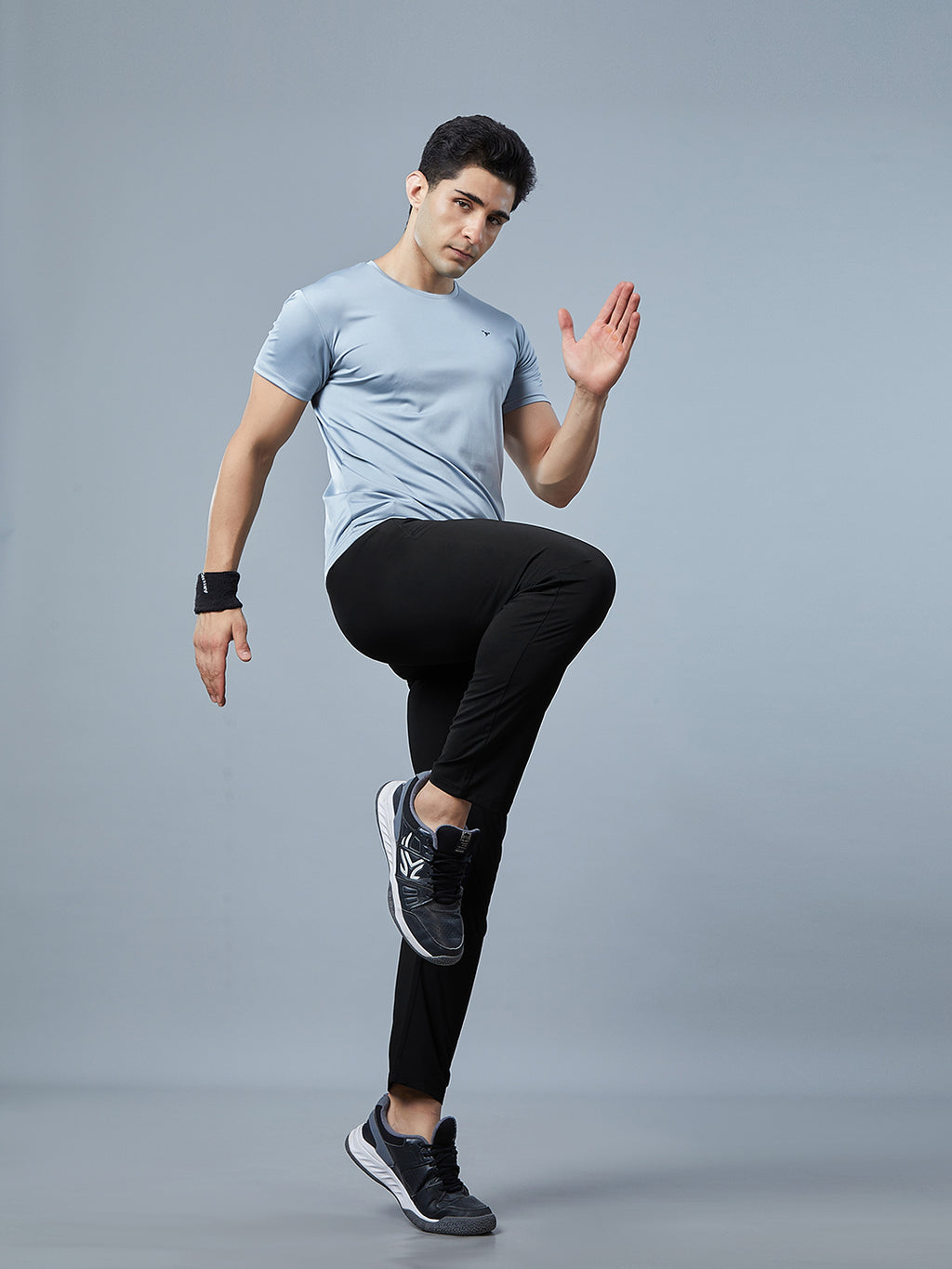 Men's Regular Fit Track Pants Pockets with RACE