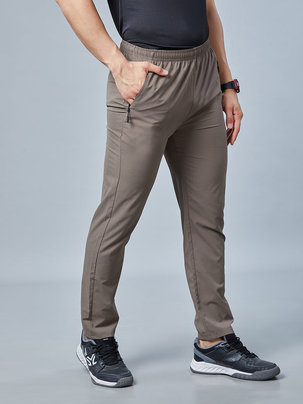 Men's Regular Fit Track Pants Pockets with RACE