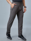 Men's Regular Fit Track Pants Pockets with RACE