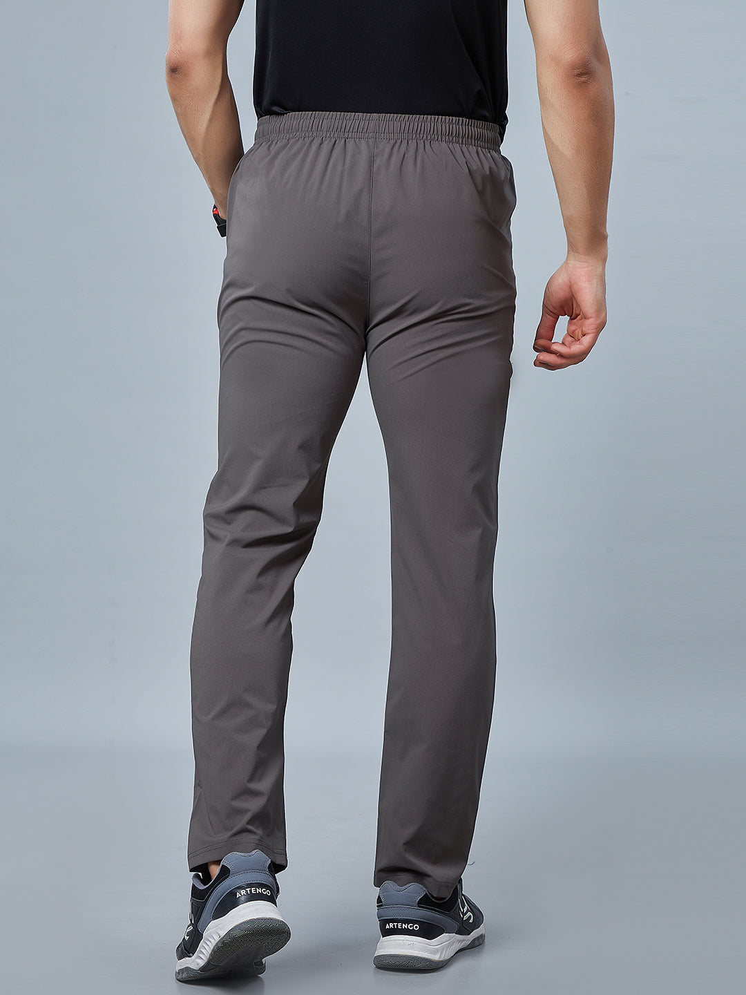 Men's Regular Fit Track Pants Pockets with RACE