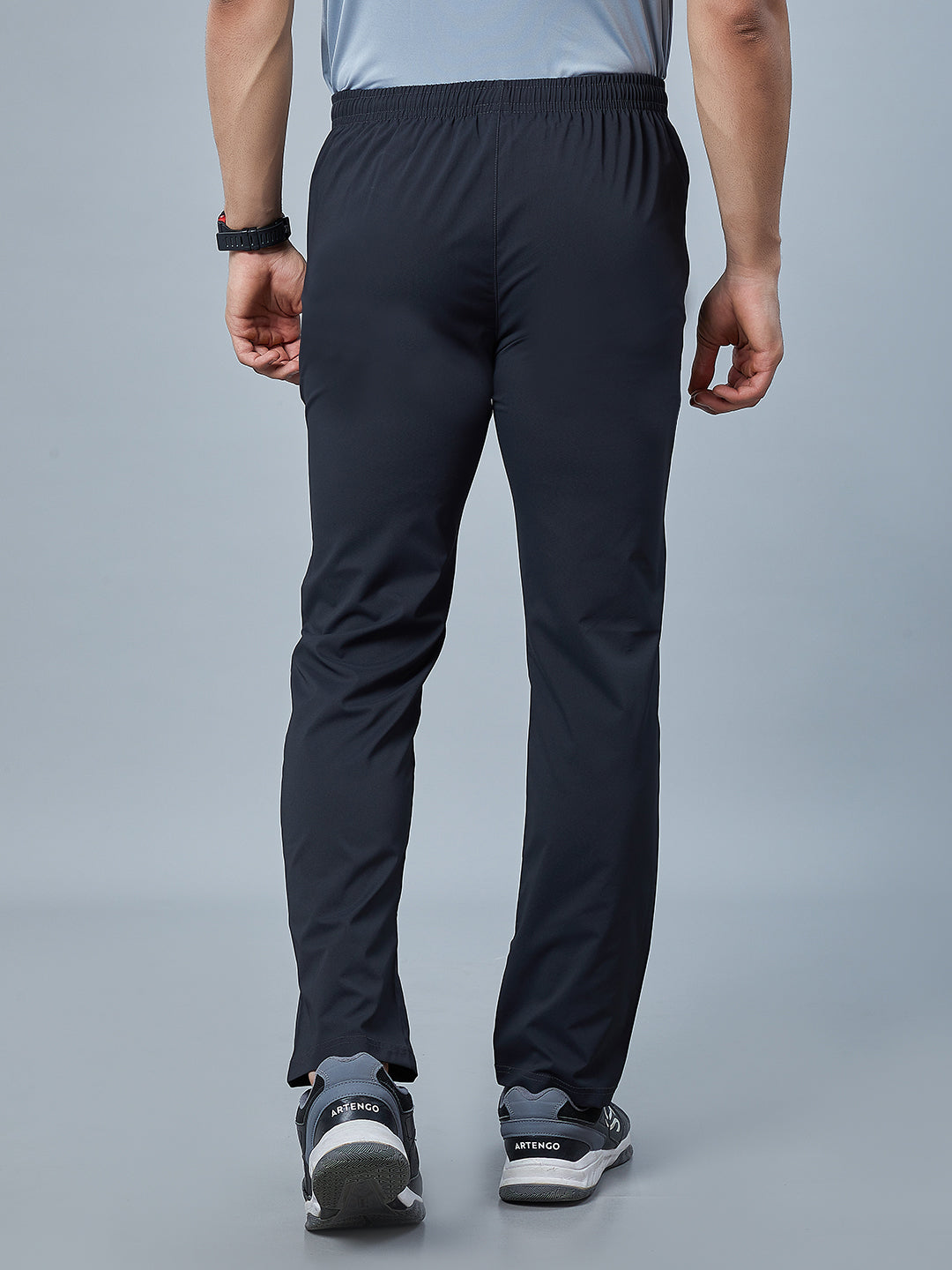 Men's Regular Fit Track Pants Pockets with RACE