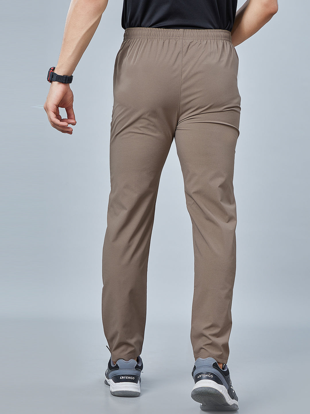 Men's Regular Fit Track Pants Pockets with RACE