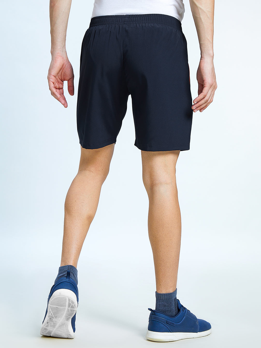 Men Regular Fit Sports Shorts with Pockets