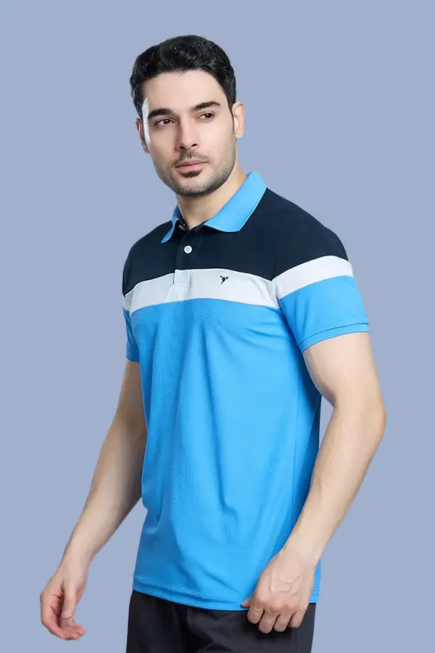 CRAZY MATTY TRENDY T-SHIRT - SKY BLUE