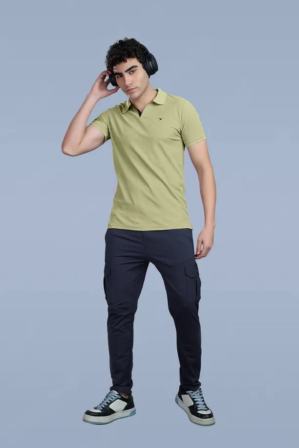 CRAZY MATTY SLIM FIT T-SHIRT - LIME GREEN