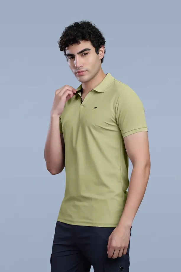 CRAZY MATTY SLIM FIT T-SHIRT - LIME GREEN