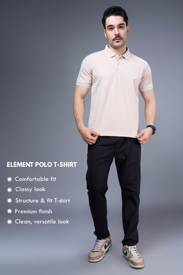 ELEMENT POLO TSHIRT | BEIGE