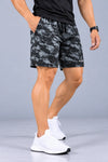 Men Printed Regular Fit Active Shorts with Funky