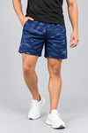 Men Printed Regular Fit Active Shorts with Funky