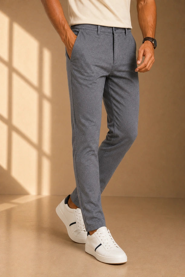 Men Dri Fit Stretch Pants with Zip Pockets with MULTI DRI FIT