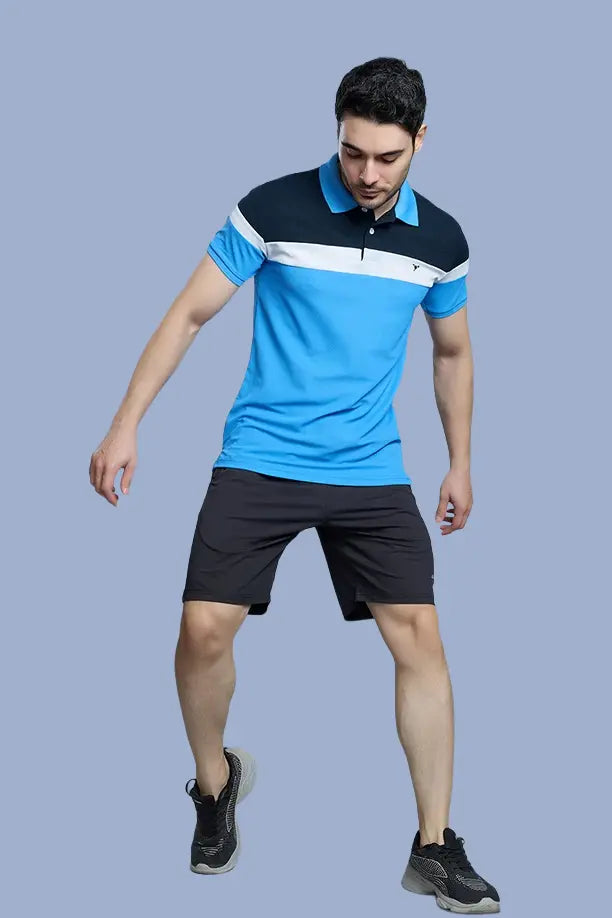 CRAZY MATTY TRENDY T-SHIRT - SKY BLUE