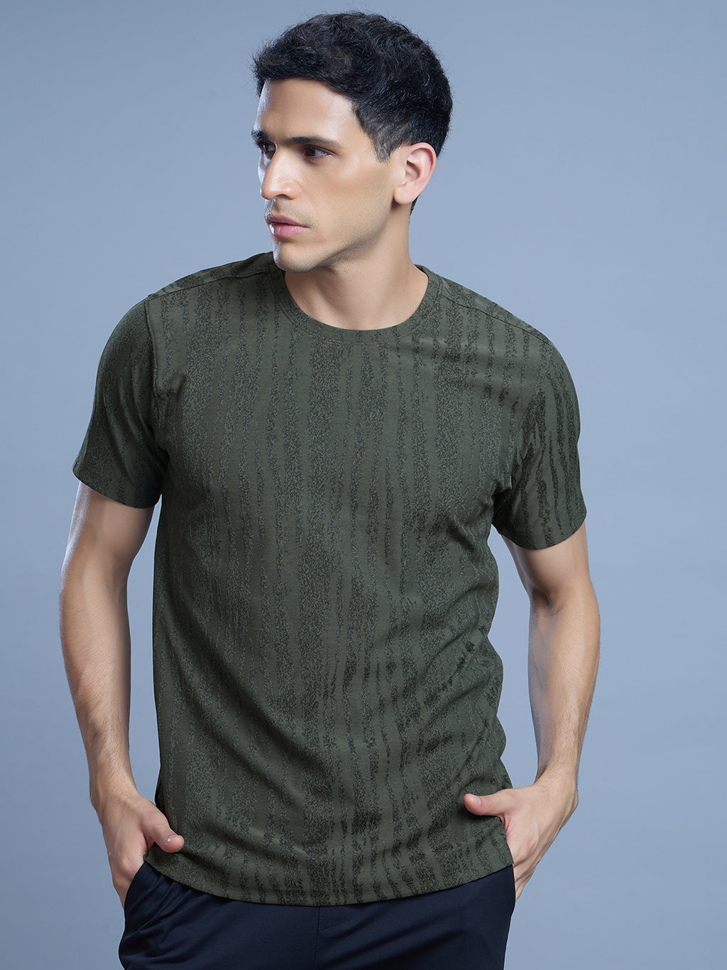 GRACE T SHIRT- OLIVE GREEN