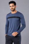 DRYFIT ROUND NECK FULL SLEEVE | BLUE