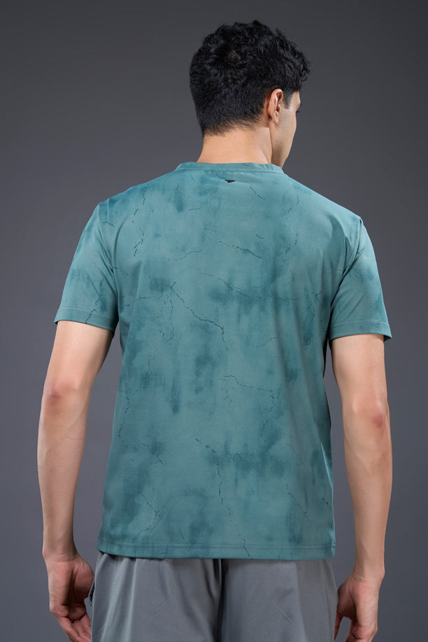 ECHO TEE | EVERGREEN