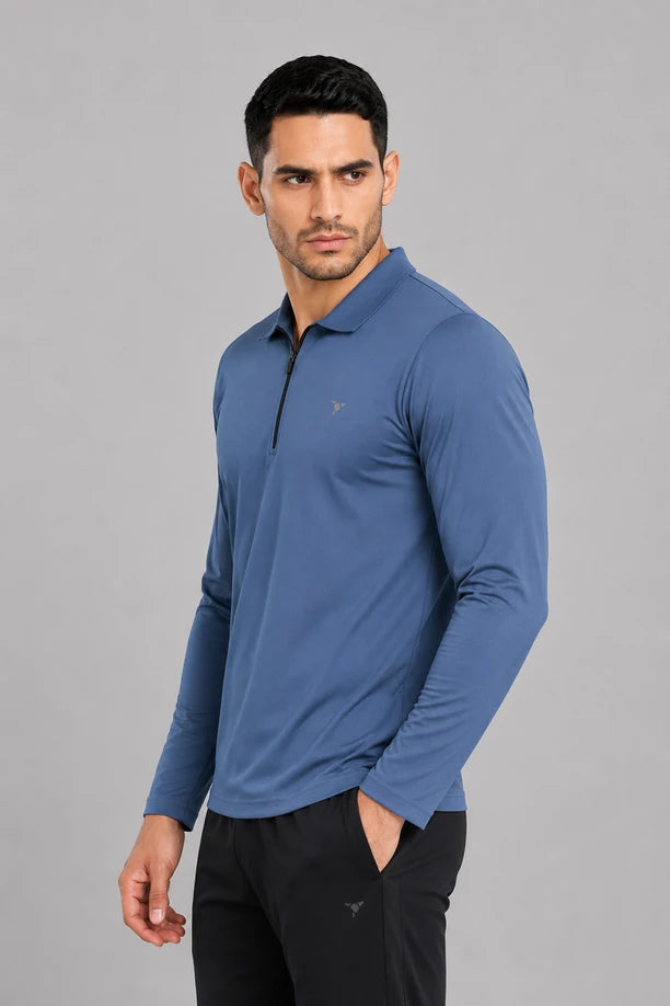 CRAZY BUZZ FULLSLEEVE T SHIRT | BLUE