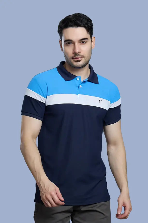 CRAZY MATTY TRENDY T-SHIRT - NAVY BLUE