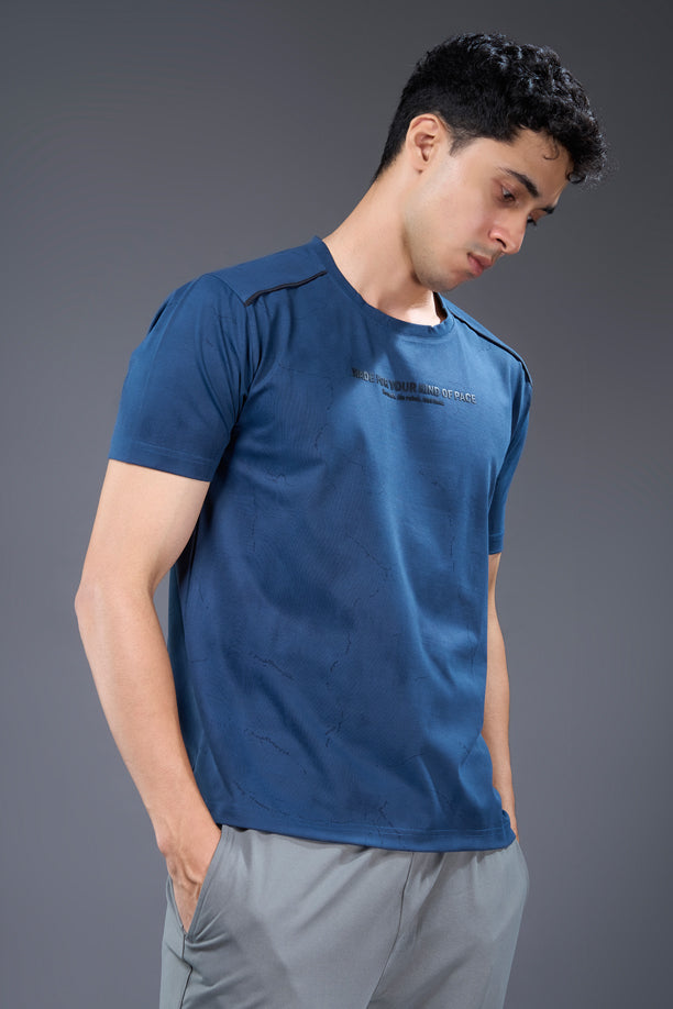 ECHO TEE | DEEP BLUE