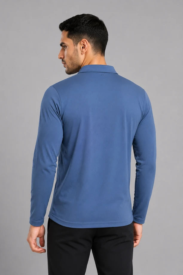 CRAZY BUZZ FULLSLEEVE T SHIRT | BLUE