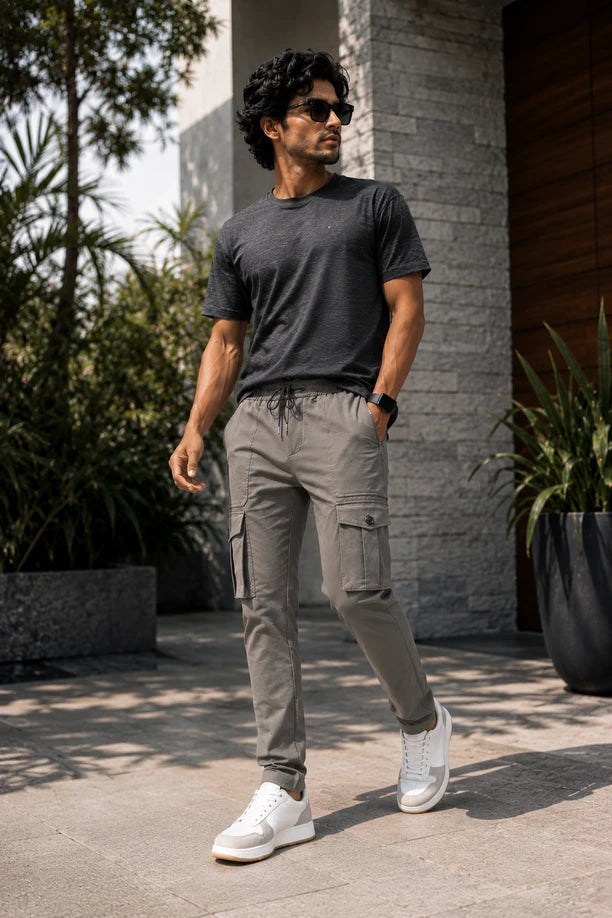 Men Dri Fit Stretch Cargo Pants with NATTY