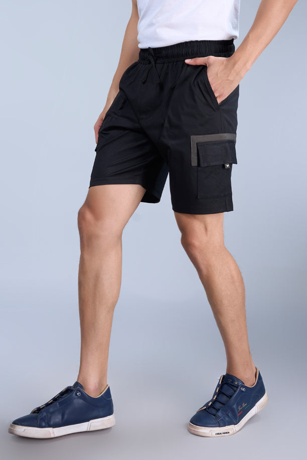 URBAN CARGO SHORTS | BLACK